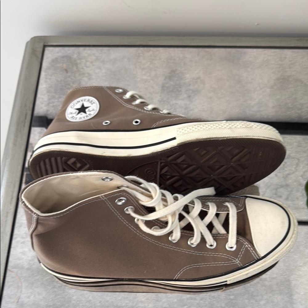 Converse Chocolate Brown High-Tops